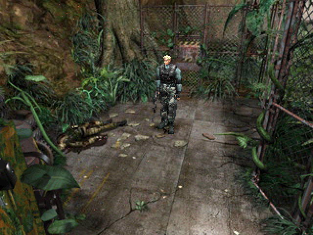 Dino Crisis 2 - PlayStation game screenshot (2000) by Capcom